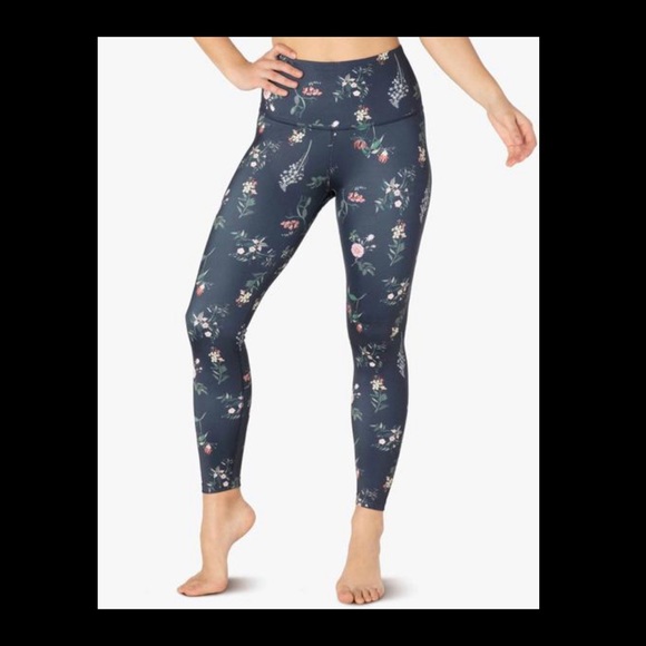 Beyond Yoga Pants - Beyond yoga floral leggings, blue, xs